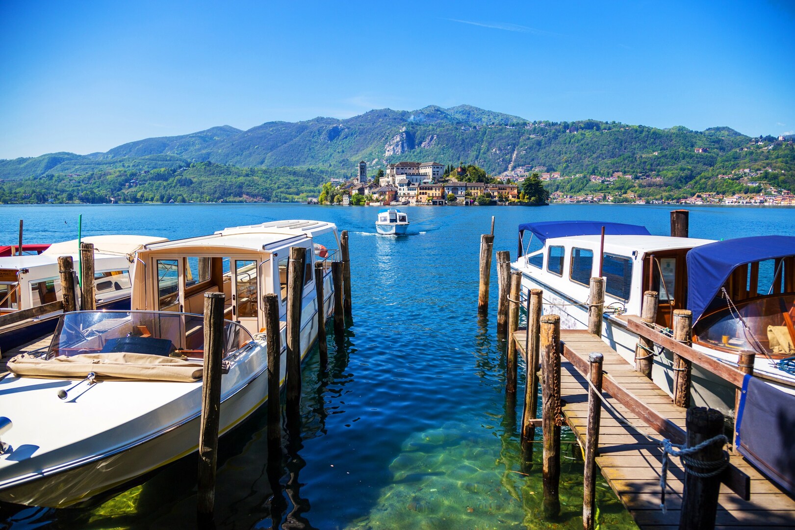 Lake Orta, Piedmont.