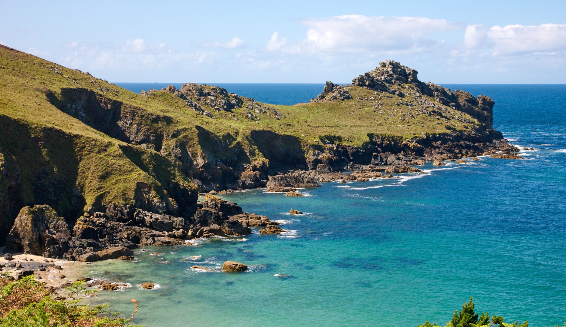 Gurnard's Head from Lean Point, Cornwall.